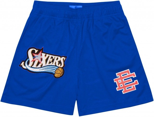 [50% Off]Eric Emanuel Sixers logo shorts 8 colors 16823385