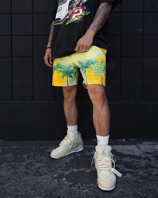  Eric Emanuel EE logo coconut tree shorts 6 colors