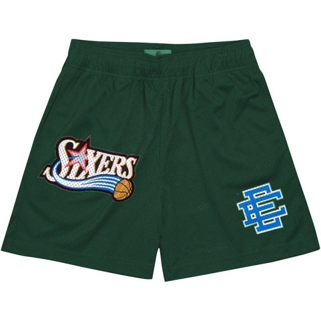 [50% Off]Eric Emanuel Sixers logo shorts 8 colors 16823385