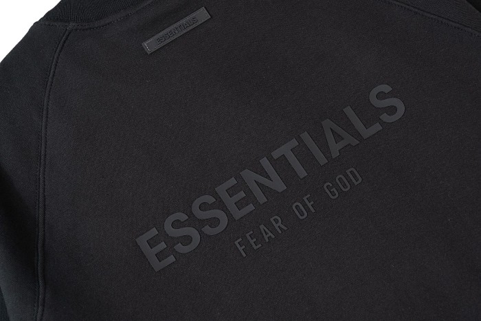 [50% Off]Fear Of God (Essentials) 1:1 quality version Fear of God ESSENTIALS 21FW back logo sweatshirt 5 colors 16823482