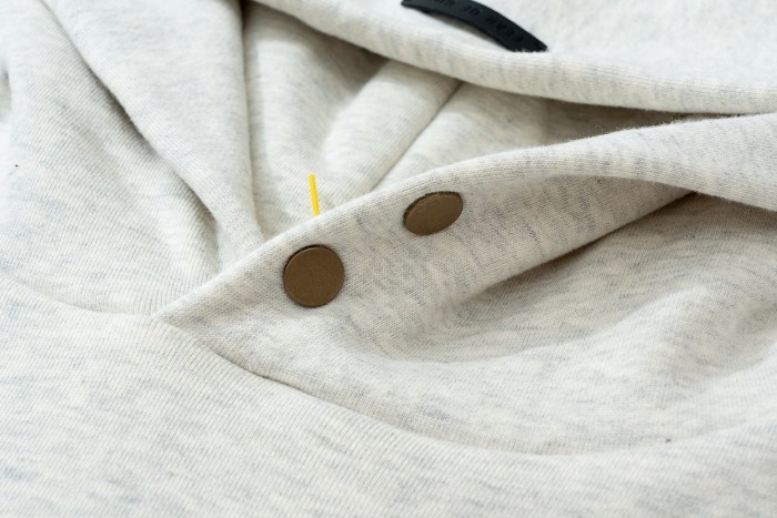 [Buy More Save More]1:1 quality version Fear of God 7th Collection flocking red FG logo hoodie