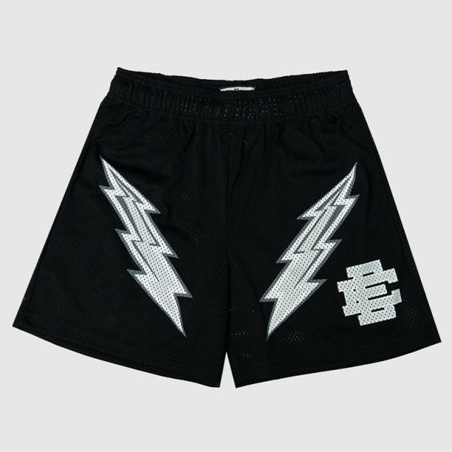  Eric Emanuel Golden state Warriors double lighting logo shorts 8 colors