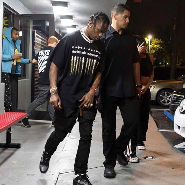 NIN vintage tee Travis Scoot Jerry Lorenzo