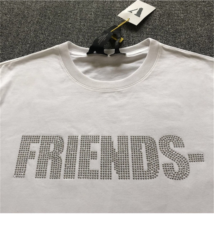 Vlone crystal logo tee 2 colors
