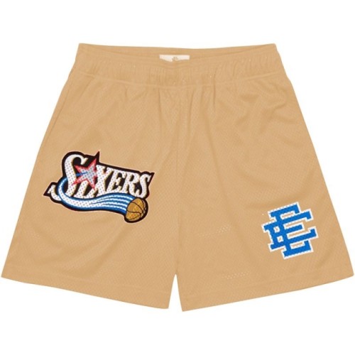 Eric Emanuel Sixers logo shorts 8 colors