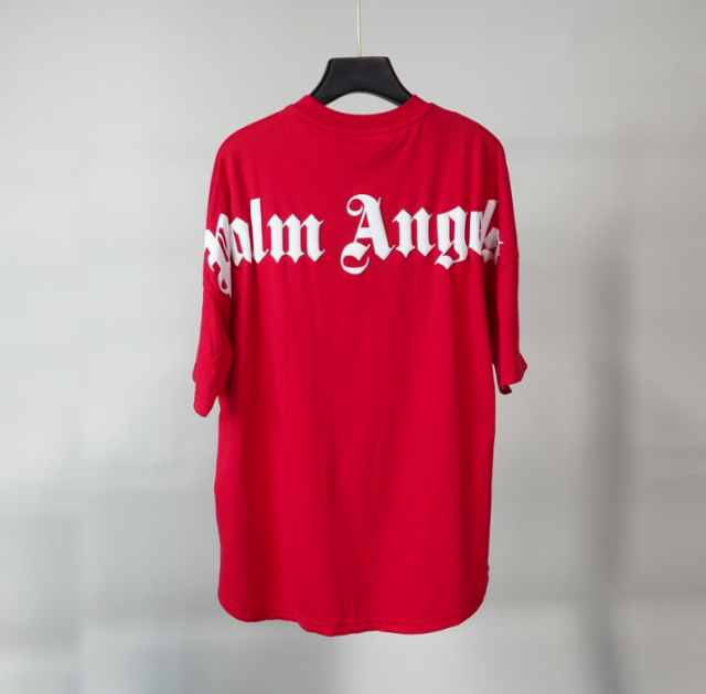 Palm angels foaming printing logo tee