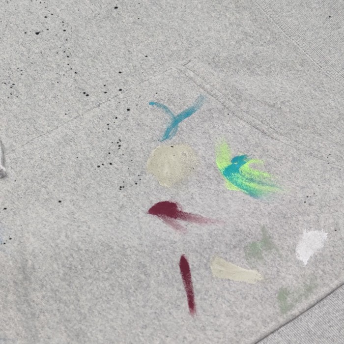 [buy more save more]  hand painted graffiti hoodie 3 colors