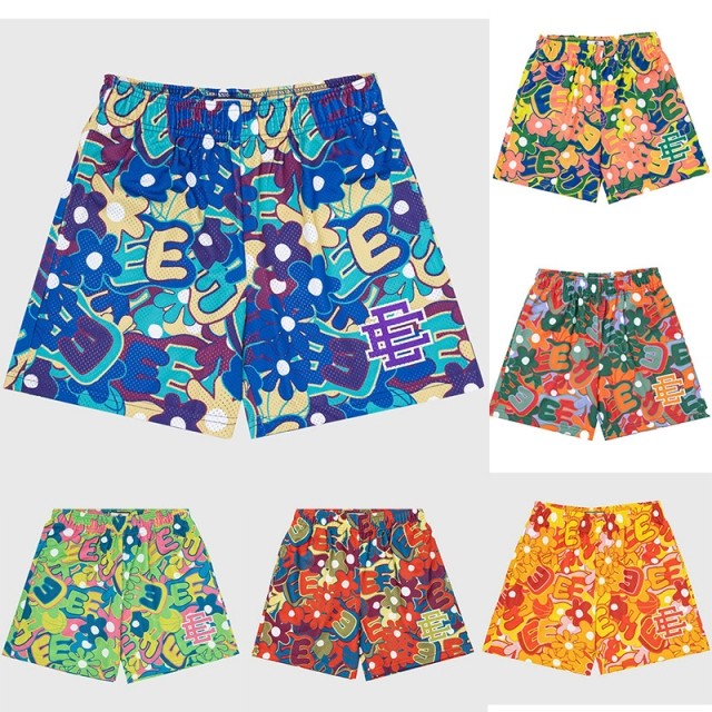  Eric Emanuel Hawaii style logo shorts 6 colors