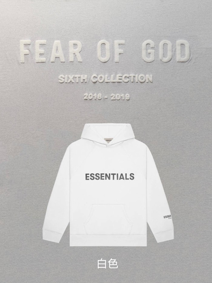 [50% Off]  1:1 quality version essentials hoodie 8 colors (With 2021 new plastic bags)