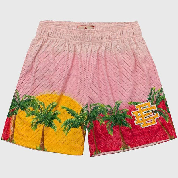  Eric Emanuel EE logo coconut tree shorts 6 colors