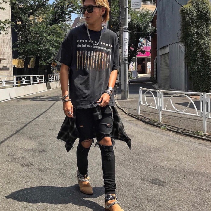 NIN vintage tee Travis Scoot Jerry Lorenzo