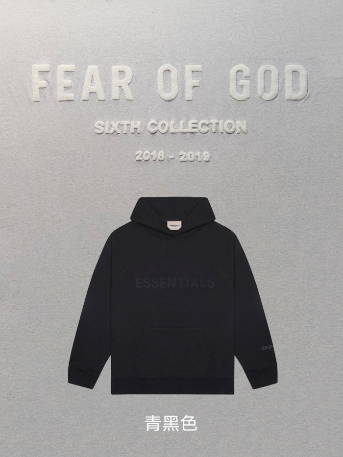 [50% Off]  1:1 quality version essentials hoodie 8 colors (With 2021 new plastic bags)