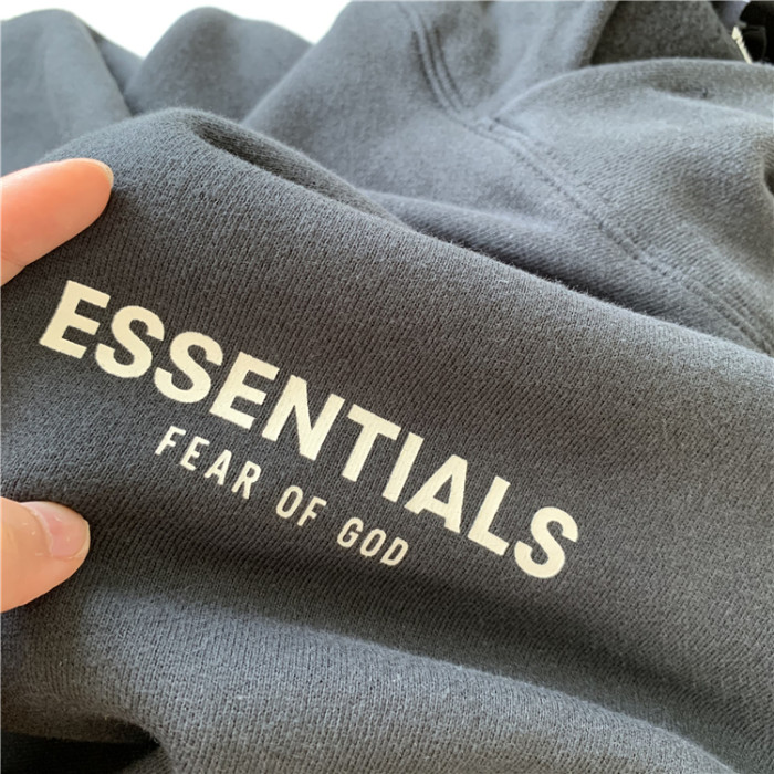1:1 quality version Fear Of God fog Flower hoodie Black White