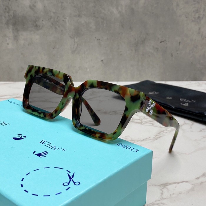 [buy more save more]1:1 quality Off white single logo glasses/ sun glasses 10 colors (with og packing)