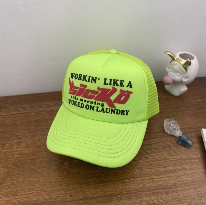 [Buy more Save more]Sicko forming print logo cap 7 colors