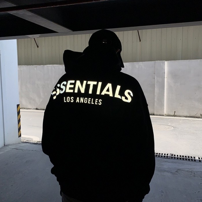 1:1 quality version  ESSENTIALS Los Angeles limited 3M logo hoodie