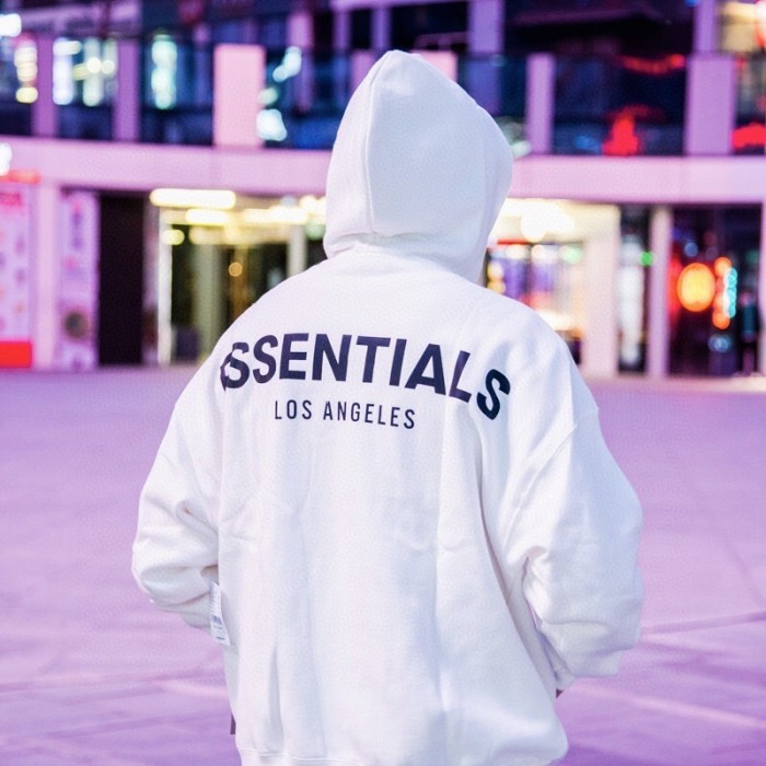 1:1 quality version  ESSENTIALS Los Angeles limited 3M logo hoodie