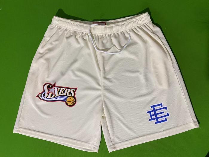 [50% Off]Eric Emanuel Sixers logo shorts 8 colors 16823385