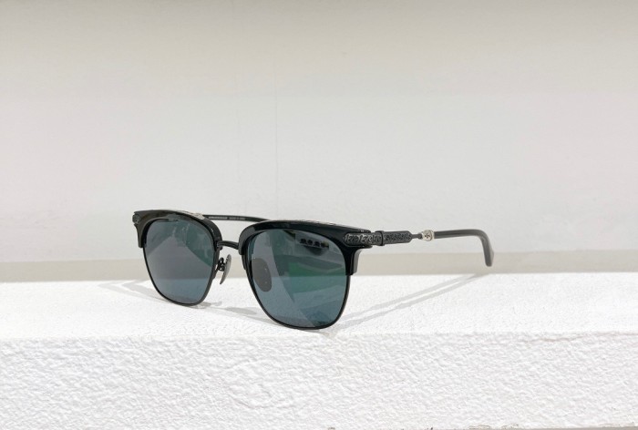 [Buy More Save More]1:1 quality half frame cross logo sunglasses 7 colors (with packing)