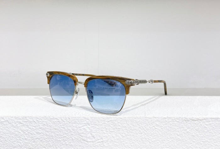 [Buy More Save More]1:1 quality half frame cross logo sunglasses 7 colors (with packing)