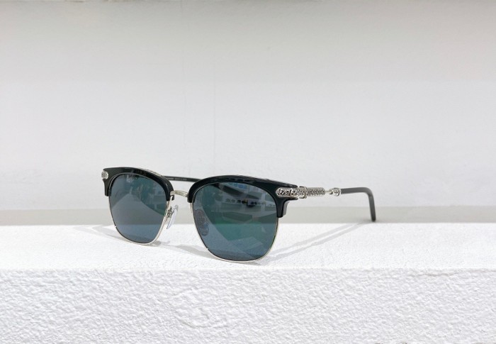 [Buy More Save More]1:1 quality half frame cross logo sunglasses 7 colors (with packing)