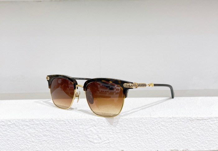 [Buy More Save More]1:1 quality half frame cross logo sunglasses 7 colors (with packing)