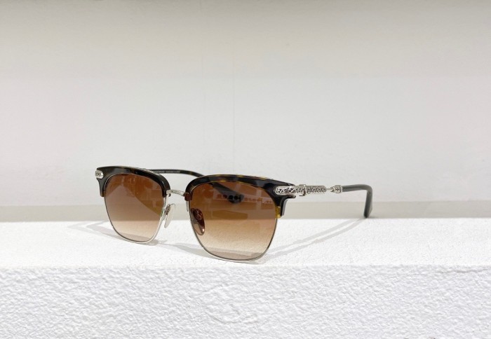 [Buy More Save More]1:1 quality half frame cross logo sunglasses 7 colors (with packing)