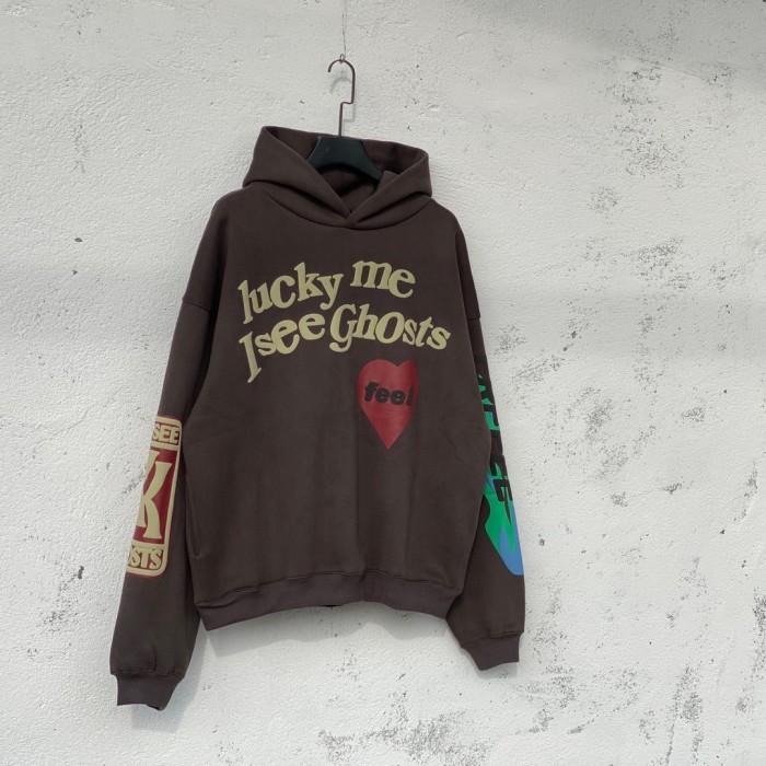 1:1 quality CPFM foaming print heart logo hoodie-