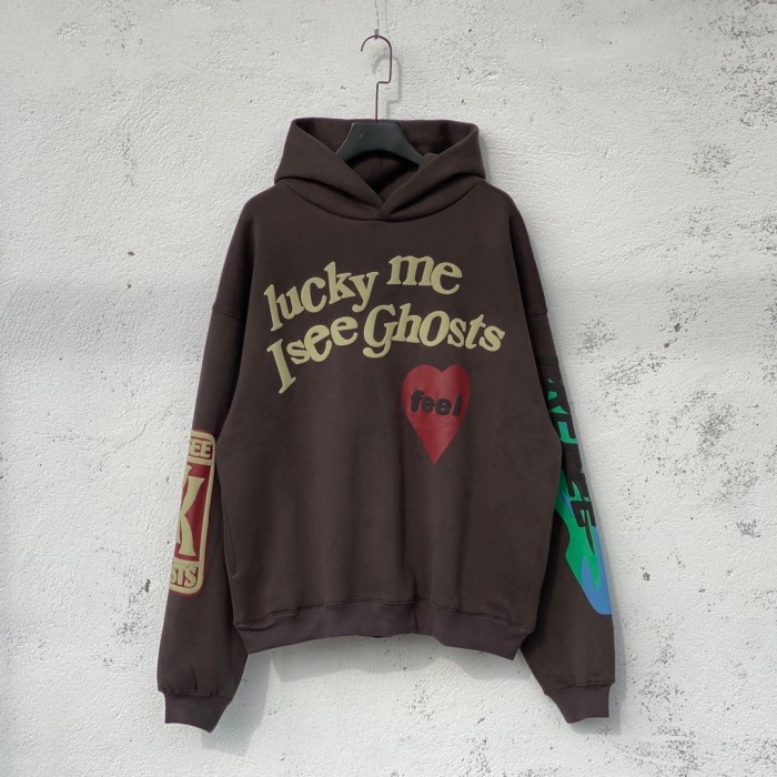 1:1 quality CPFM foaming print heart logo hoodie-