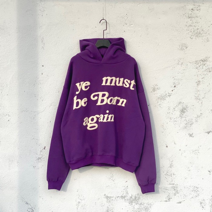 New Version 1:1 CPFM ye must be born again hoodie 10 colors