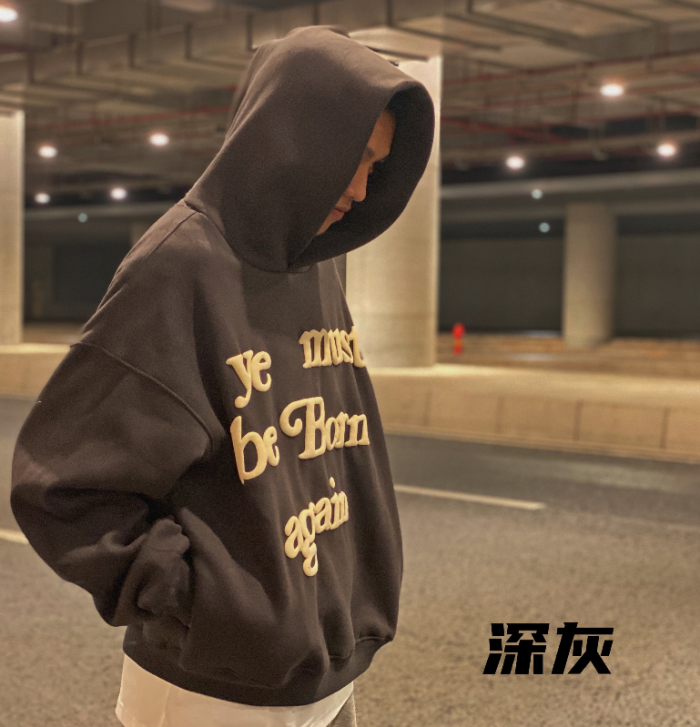 New Version 1:1 CPFM ye must be born again hoodie 10 colors