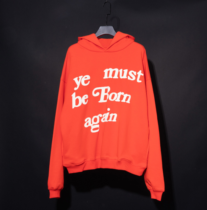 New Version 1:1 CPFM ye must be born again hoodie 10 colors