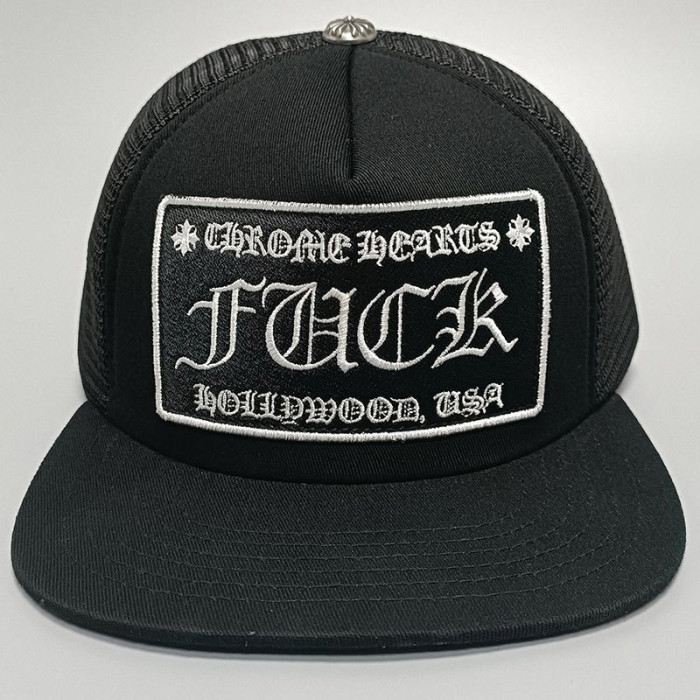 Embroidered logo flat brim cap 12 colors