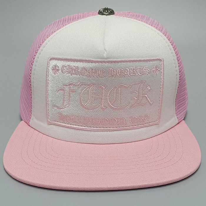 Embroidered logo flat brim cap 12 colors