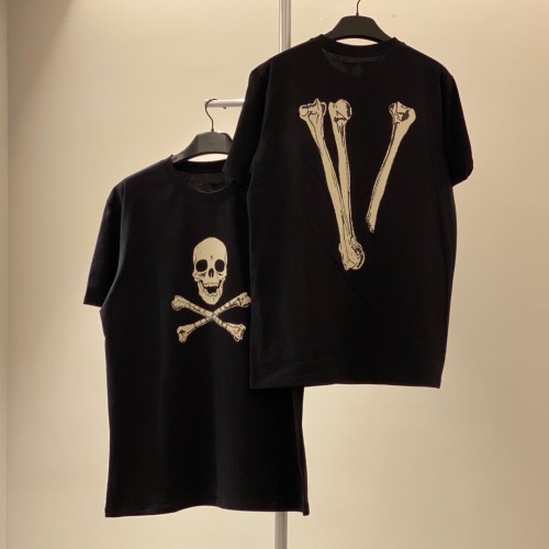 [50% Off]1:1quality version Skull big V logo short sleeves 18317789