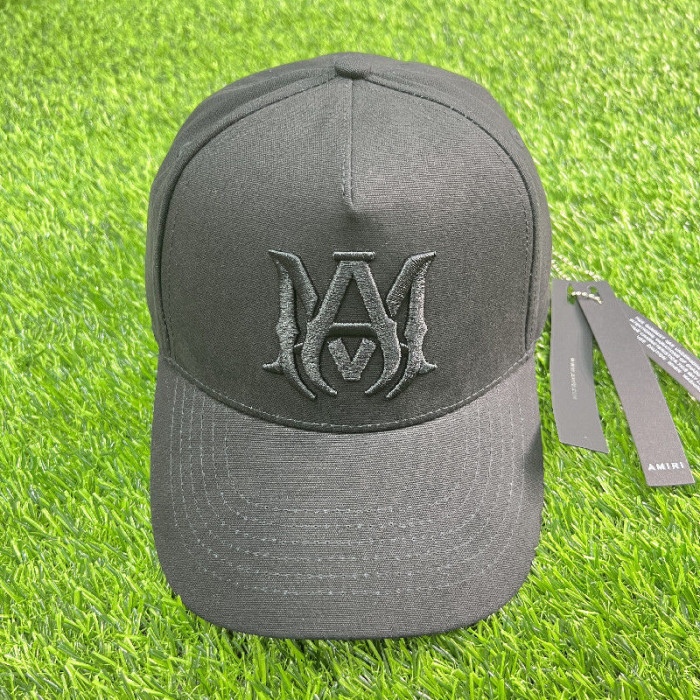 [50% Off] AM Embroidered lettered mesh hat- 18070575