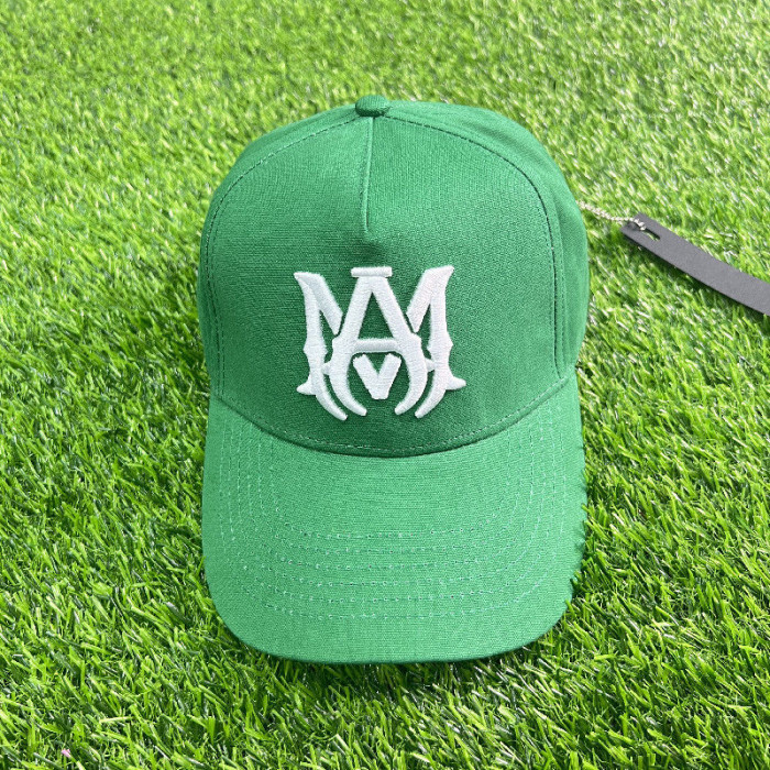 [50% Off] AM Embroidered lettered mesh hat- 18070575