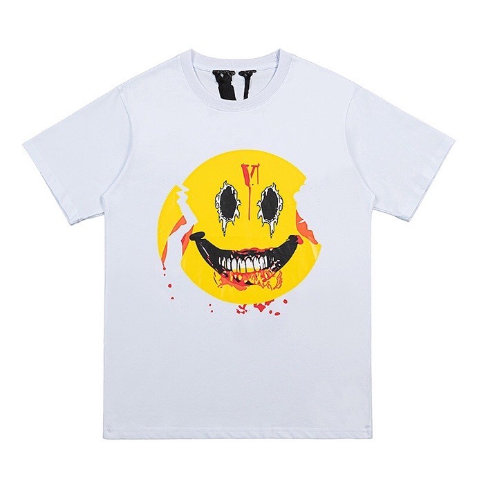 [50% Off]Broken smiling face short sleeve shirts-