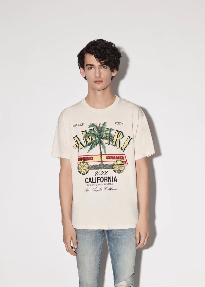 1:1 quality version Coconut car tee rice white -& Black