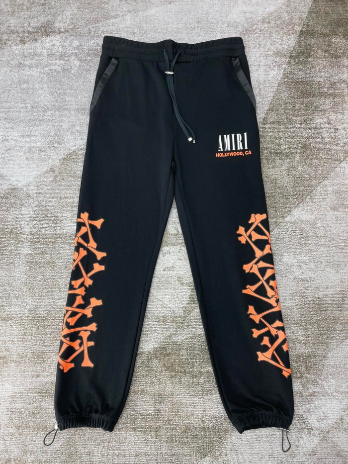 [buy more save more]1:1 quality version Orange bone-printed pants