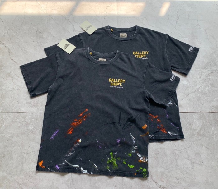 [buy more save more] 1:1 quality version L & Gd logo washed tee
