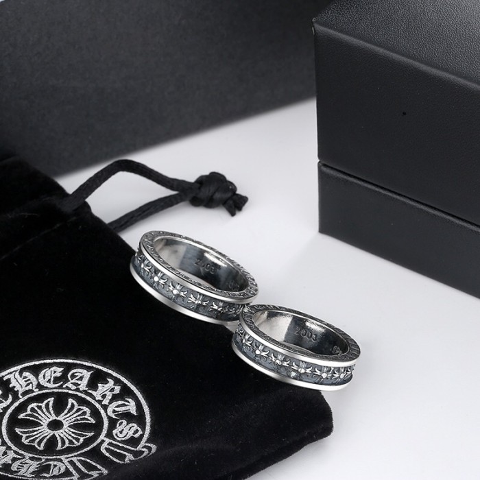 [Buy More Save More] Small Cross logo ring with packing