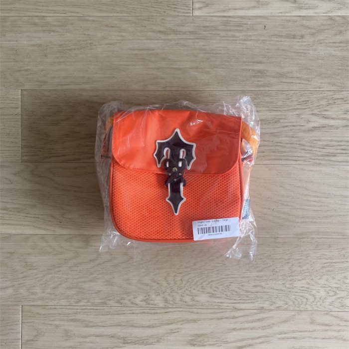 1:1 quality versiob Trapstar classic logo shoulder bag-trap