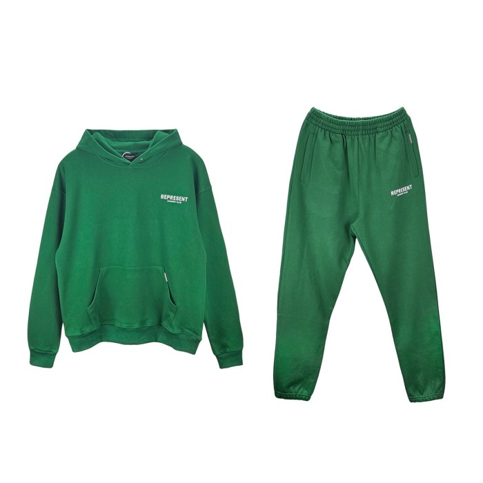 Classic letter logo hoodie and sweatpants