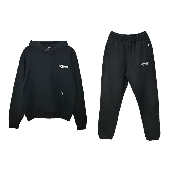 Classic letter logo hoodie and sweatpants