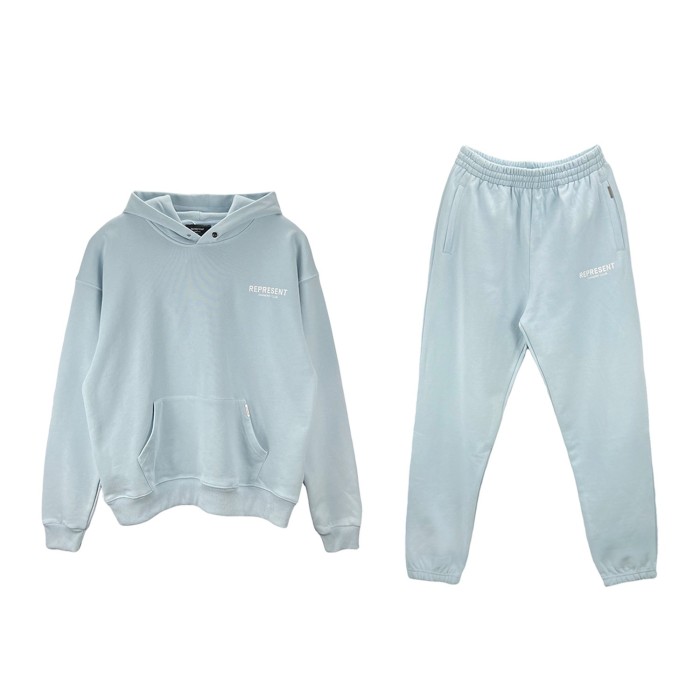 Classic letter logo hoodie and sweatpants