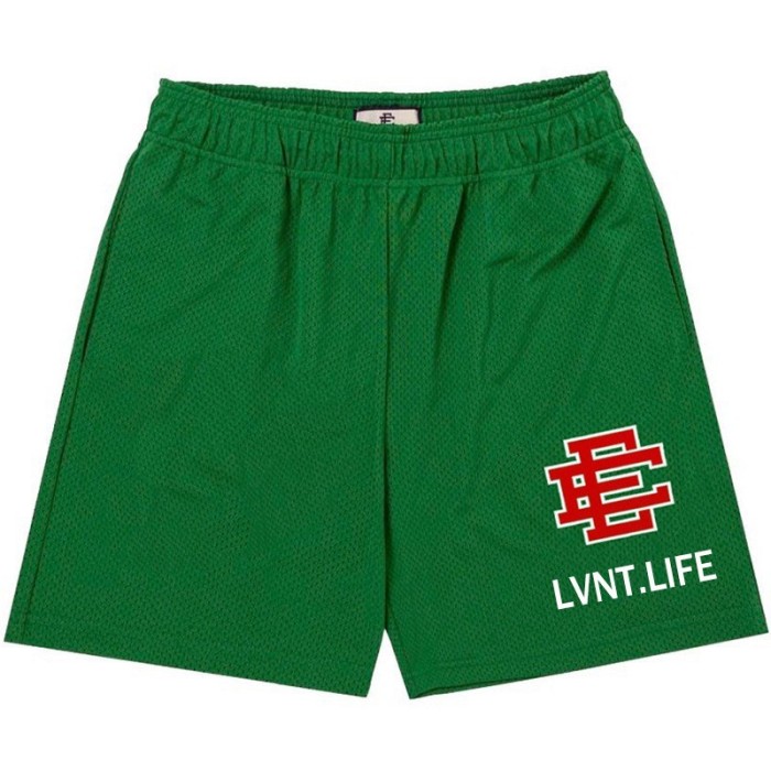 [buy more save more]  Eric Emanuel LIFE logo mesh shorts
