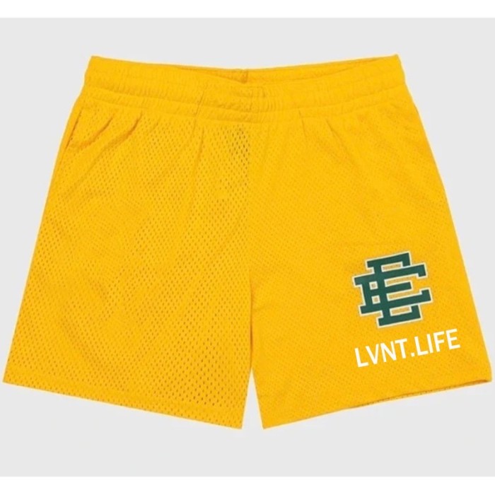 [buy more save more]  Eric Emanuel LIFE logo mesh shorts