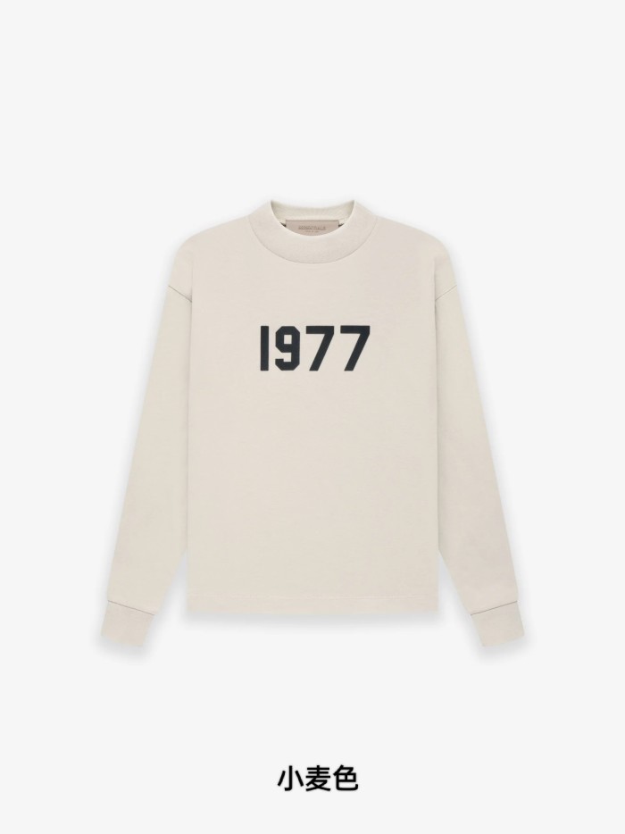 1:1 quality version 1977 flocking printed tee