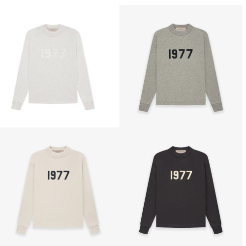 1:1 quality version 1977 flocking printed tee